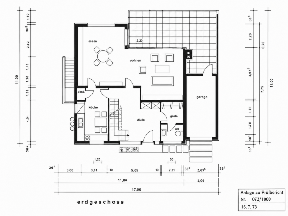 Grundriss EG Einfamilienhaus J�chen