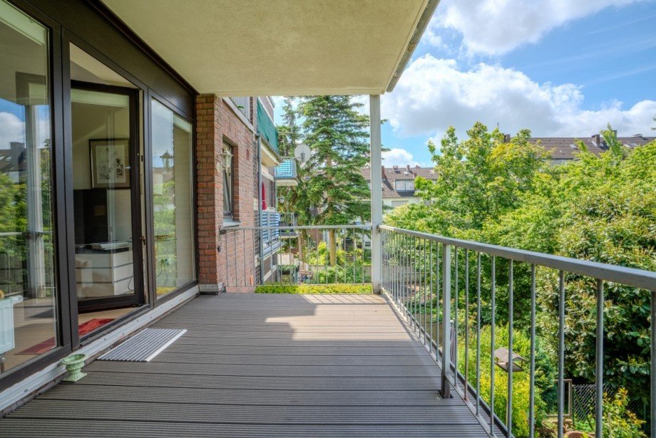 Balkon Wohnung D�sseldorf-Benrath