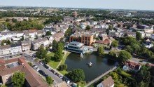 Au�enansicht Repr�sentative Premium-Immobilie in einzigartiger Wasserlage