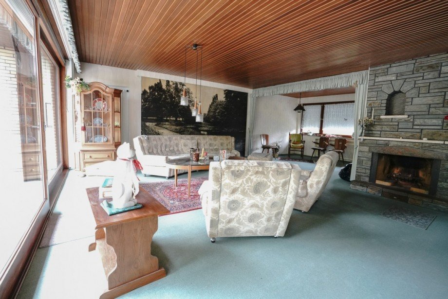 Wohnzimmer Einfamilienhaus D�ren - Villenlage