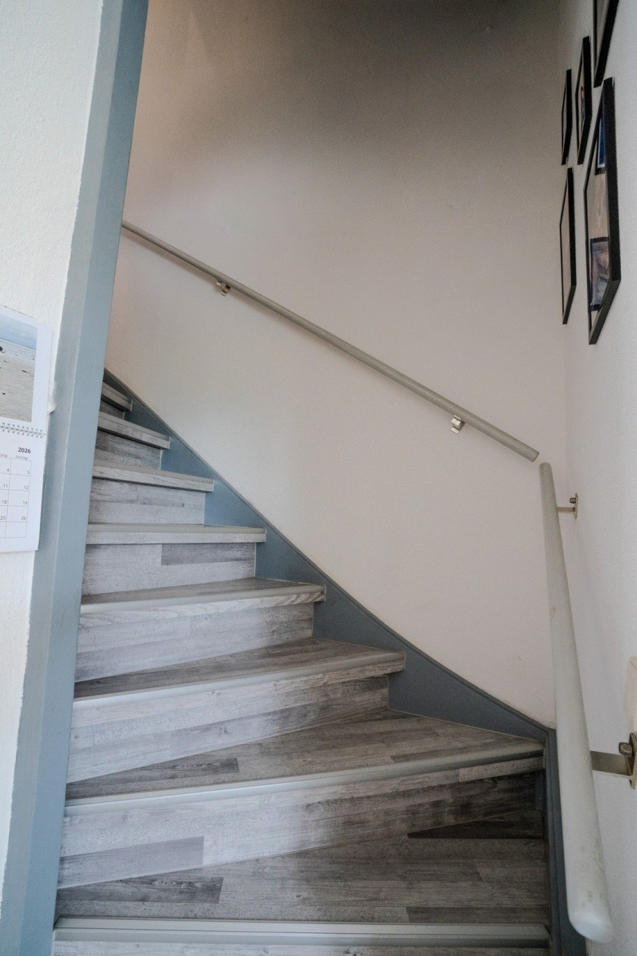 Treppenaufgang Reihenendhaus Titz