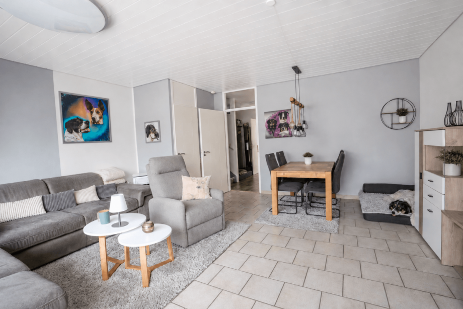 Wohnzimmer Reihenendhaus Titz