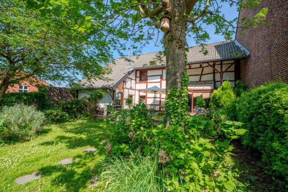 R�ckansicht Bauernhaus Titz