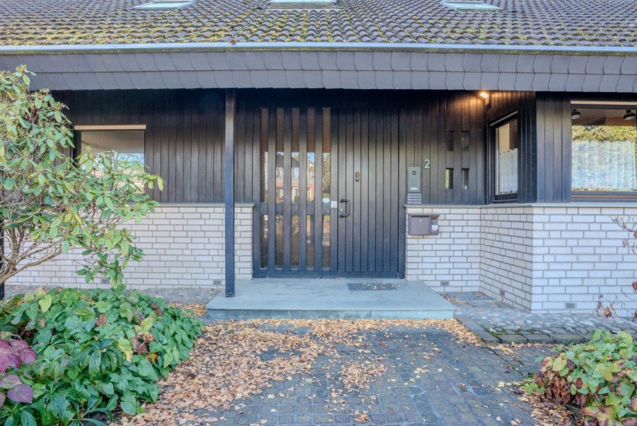 Eingang Einfamilienhaus J�lich