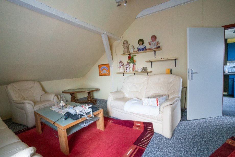Wohnzimmer DG Zweifamilienhaus Titz