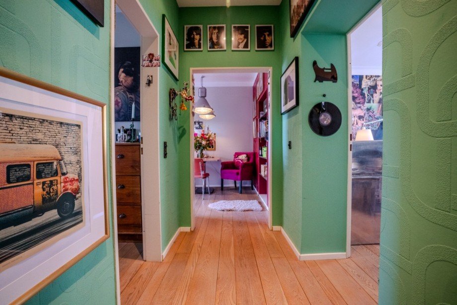 Flur Etagenwohnung D�sseldorf-Flingern Nord
