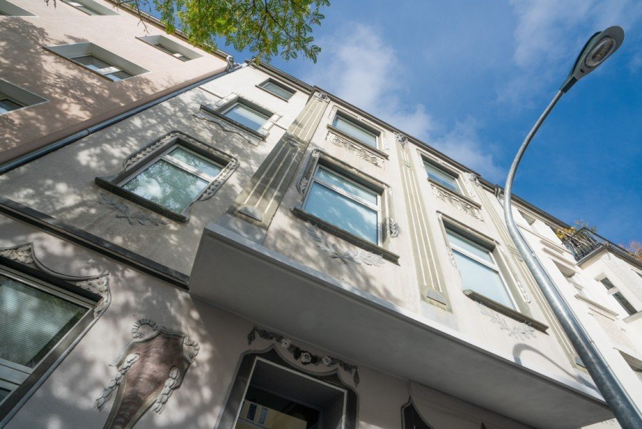 Au�enansicht Etagenwohnung D�sseldorf-Flingern Nord