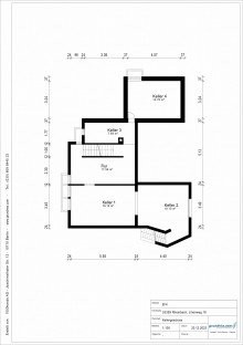 Untergeschoss +++ VERKAUFT +++ Wundersch�ner wei�er Winkelbungalow, das ideale Zuhause f�r eine junge Familie!