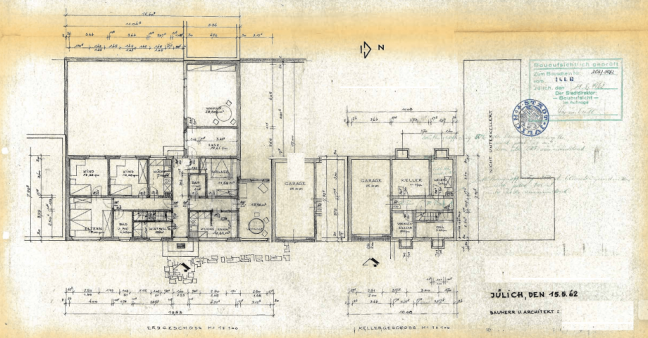 Grundriss Einfamilienhaus J�lich