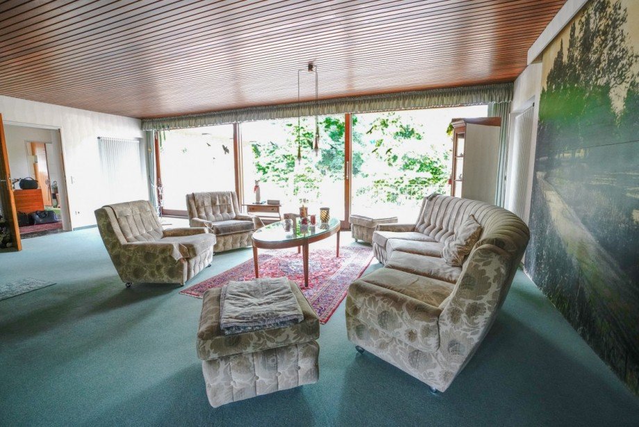 Wohnzimmer Einfamilienhaus D�ren - Villenlage
