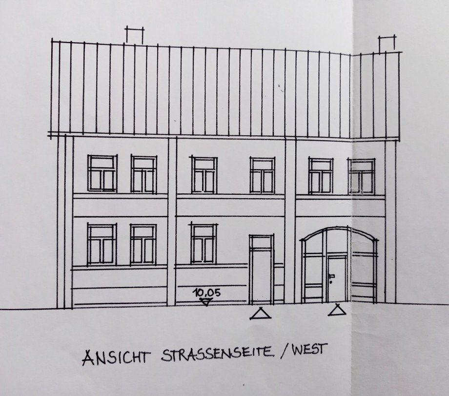 Ansicht Strasse Haus Titz