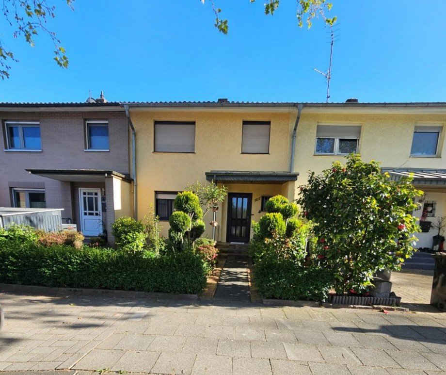 Au�enansicht Reihenhaus K�ln