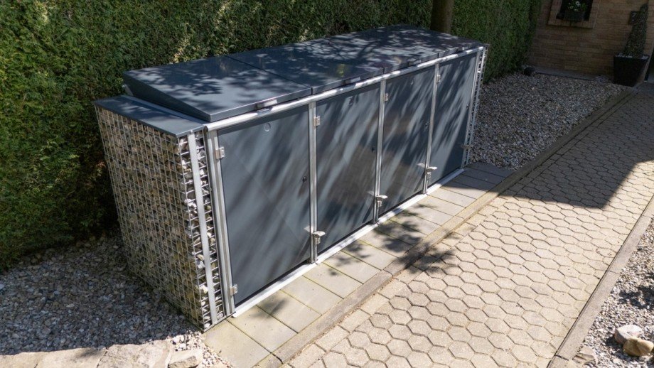 M�lltonnenbox Doppelhaush�lfte Titz-Opherten