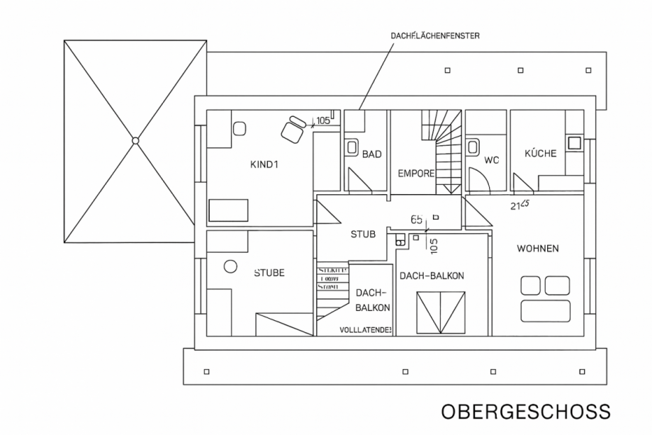 GR - Obergeschoss Einfamilienhaus J�lich