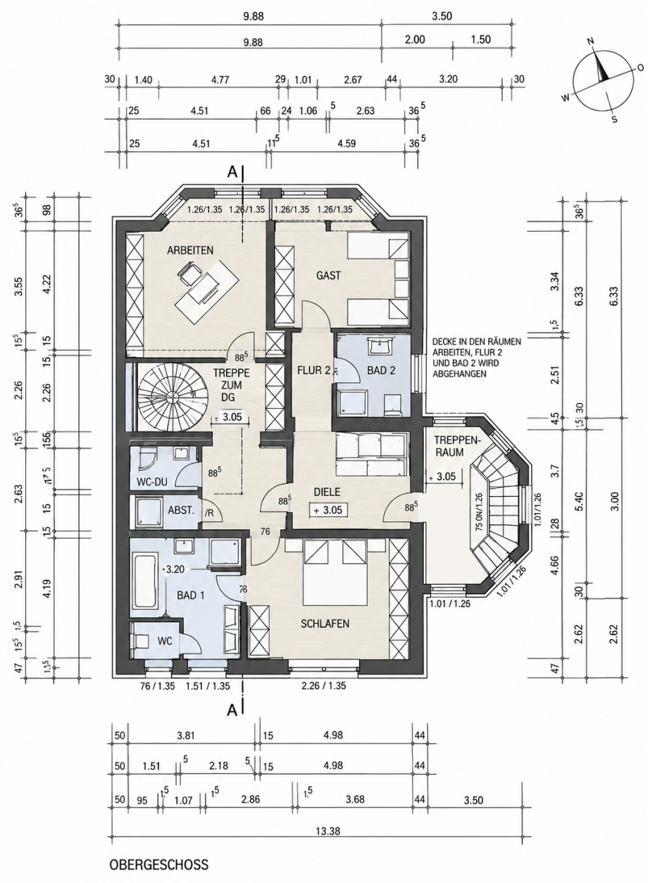 Grundriss Haus J�lich