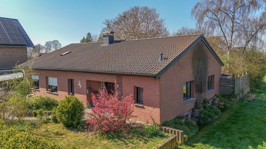 Vorderansicht Einfamilienhaus Titz-Spiel