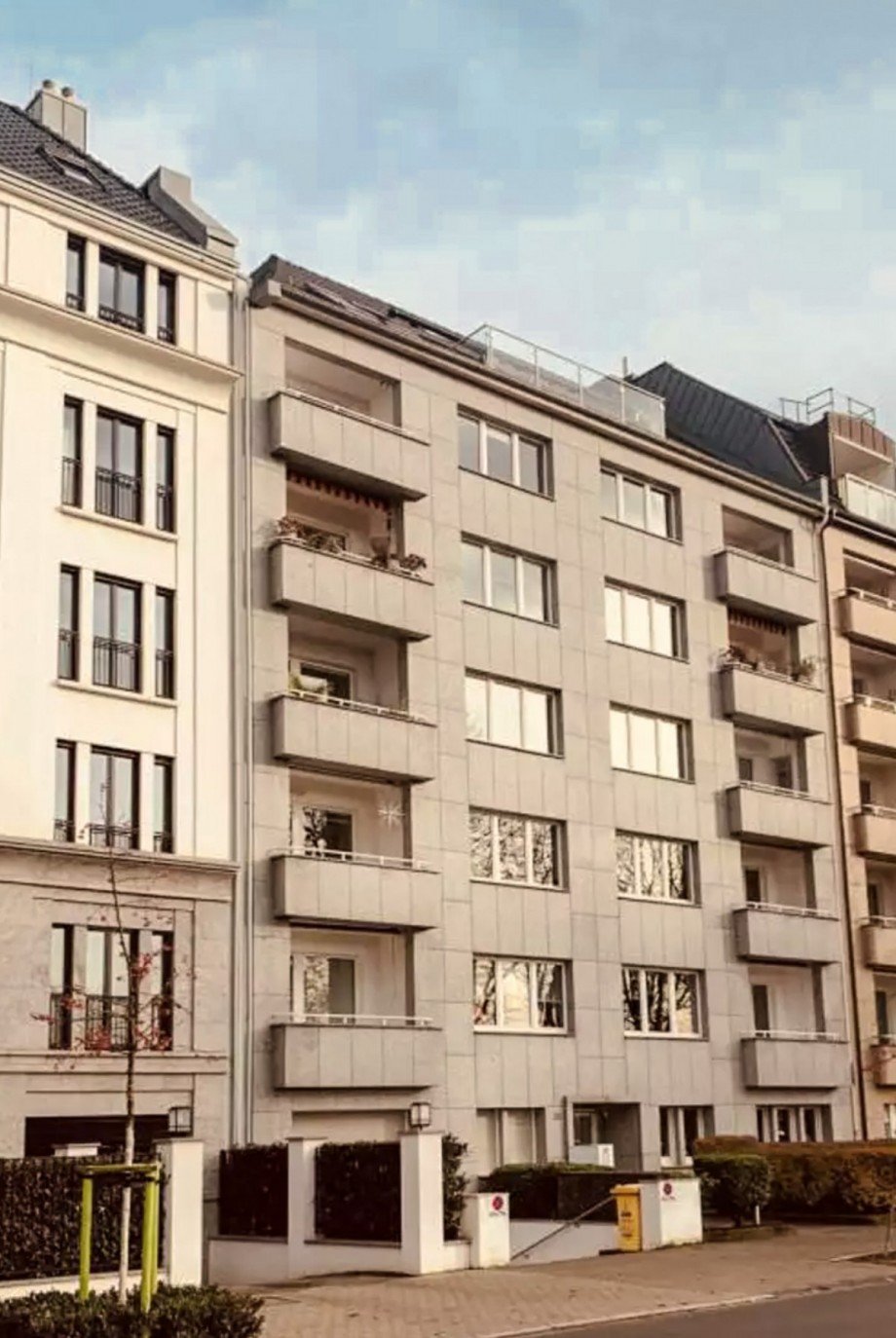 Au�enansicht Wohnung D�sseldorf-Golzheim