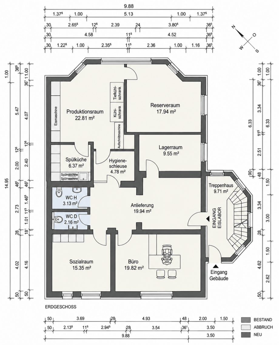 Grundriss Villa J�lich