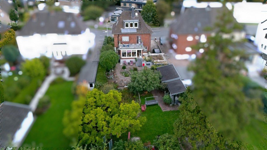 Vogelperspektive Einfamilienhaus J�lich