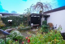 Garten +++ VERKAUFT +++ Wundersch�ner wei�er Winkelbungalow, das ideale Zuhause f�r eine junge Familie!