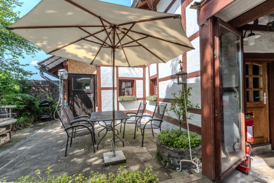 Terrasse Bauernhaus Titz