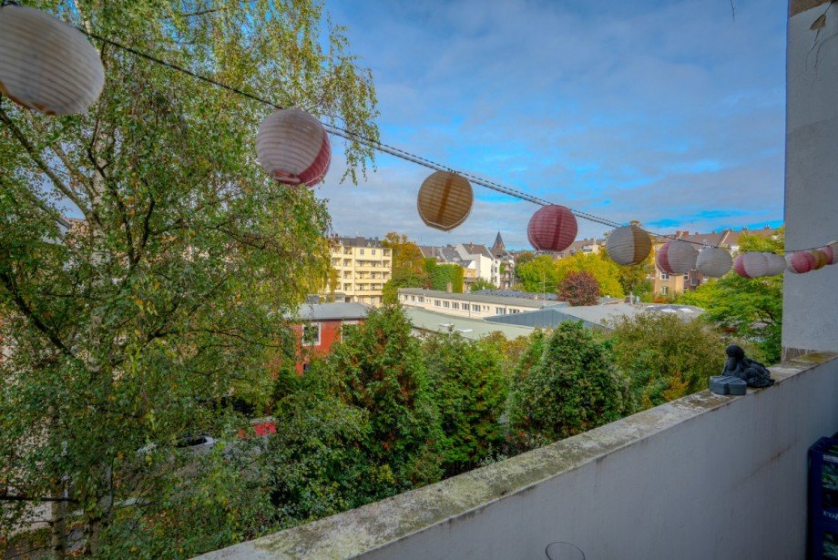 Balkon Etagenwohnung D�sseldorf-Flingern Nord