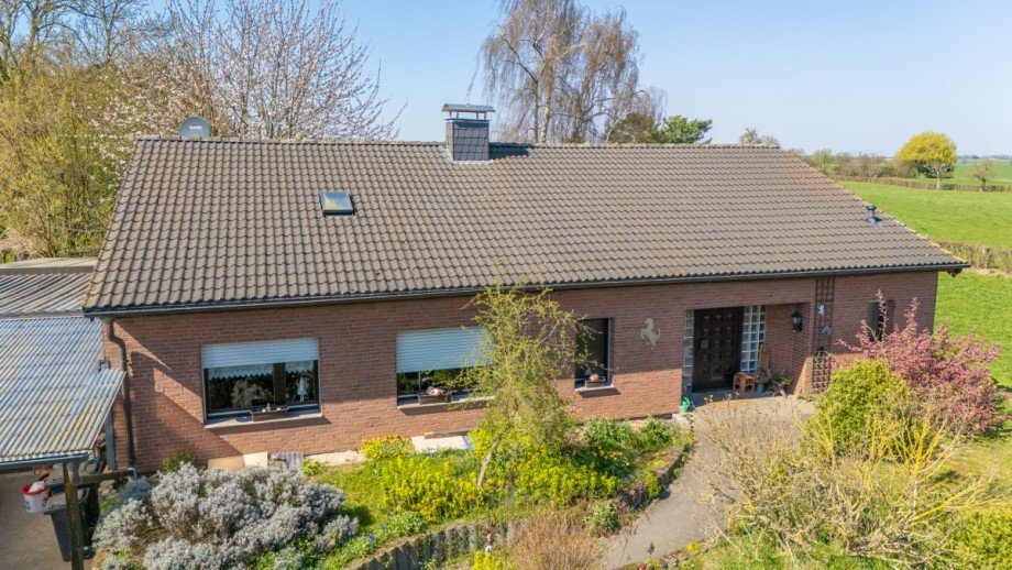 Vorderansicht Einfamilienhaus Titz-Spiel