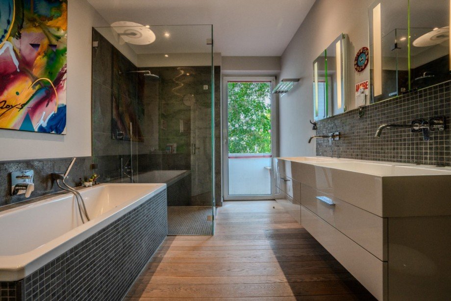 Badezimmer Etagenwohnung D�sseldorf-Flingern Nord
