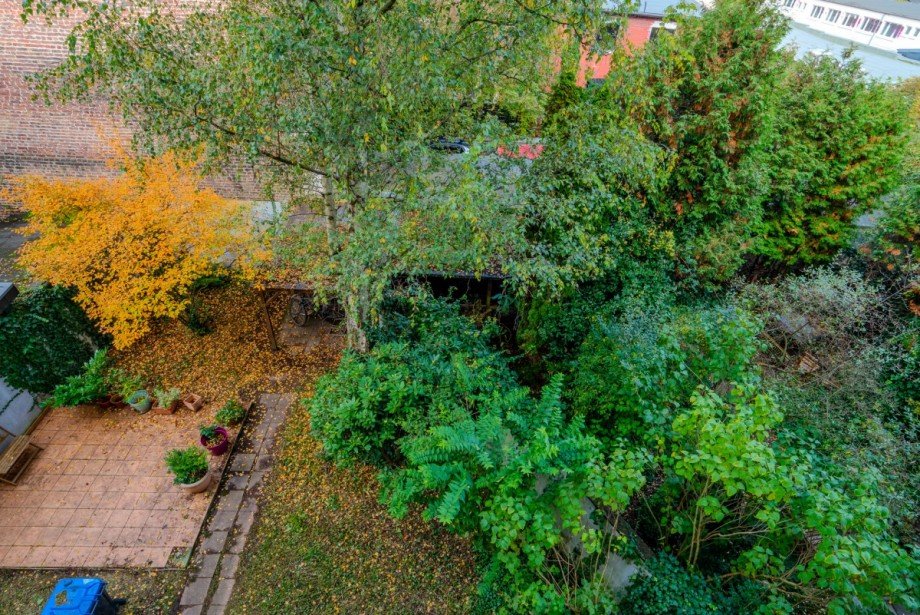 Blick vom Balkon Etagenwohnung D�sseldorf-Flingern Nord