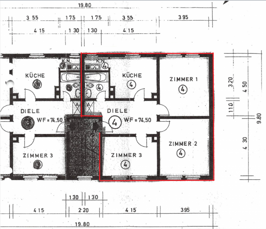 Grundriss Wohnung Linnich