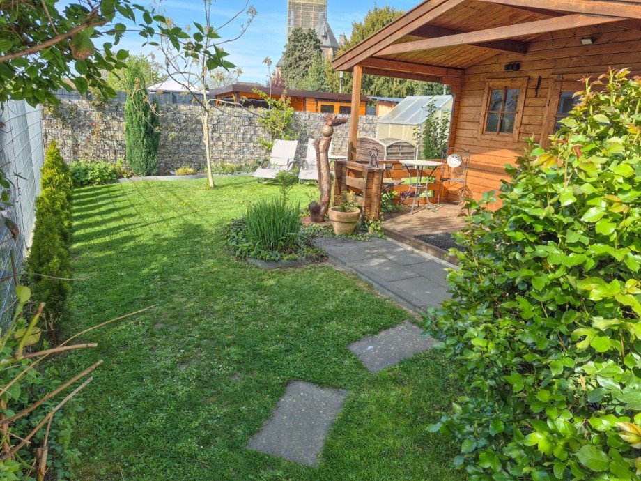 Zugang oberer Gartenbereich Einfamilienhaus Titz