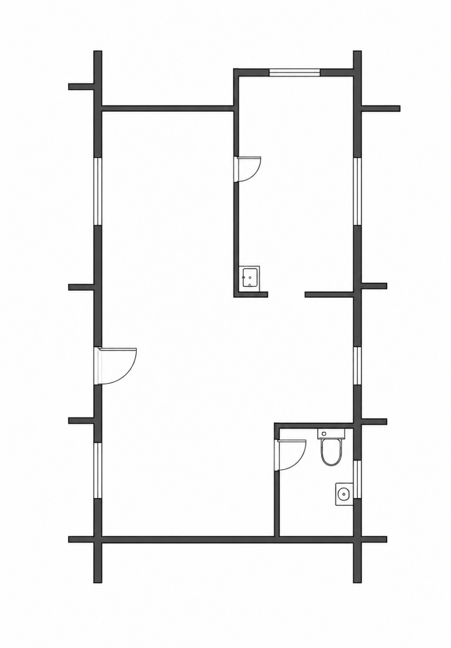 Grundriss EG Reihenhaus K�ln