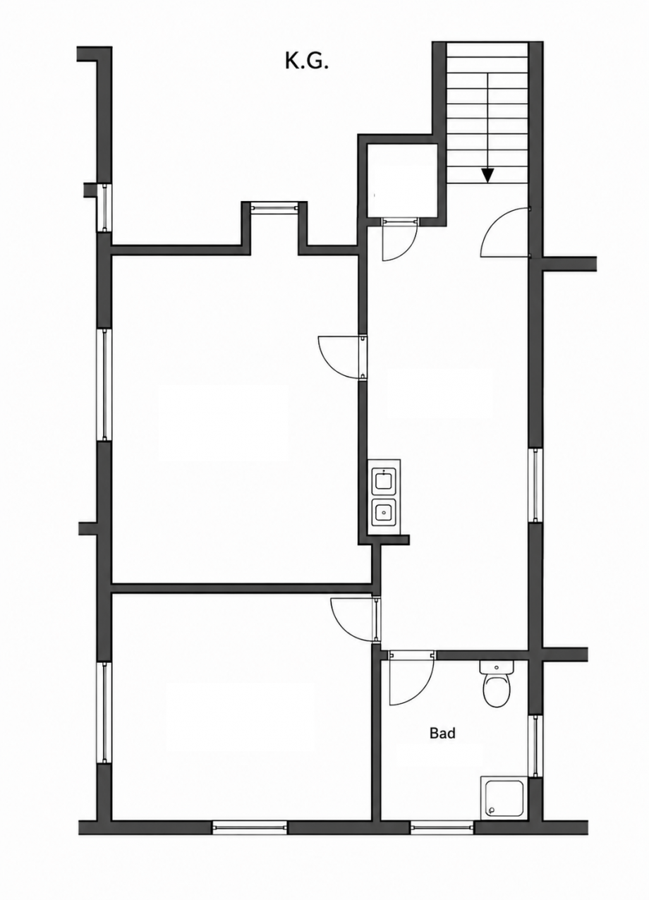 Grundriss Keller Reihenhaus K�ln