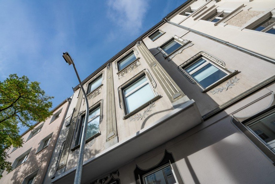 Au�enansicht Etagenwohnung D�sseldorf-Flingern Nord