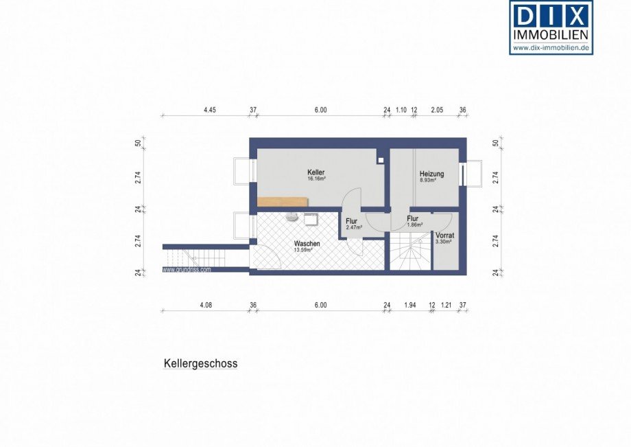GR - Untergeschoss Haus Titz