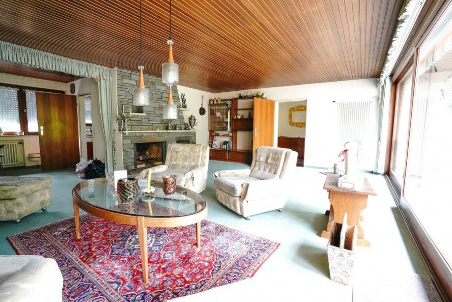 Wohnzimmer Einfamilienhaus D�ren - Villenlage