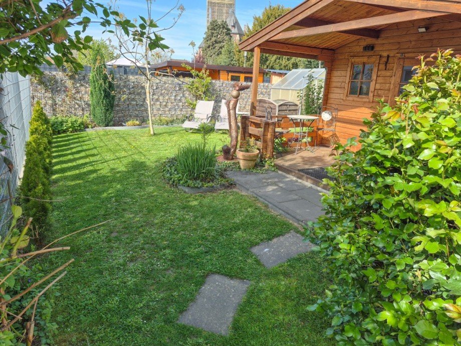 Zugang oberer Gartenbereich Einfamilienhaus Titz