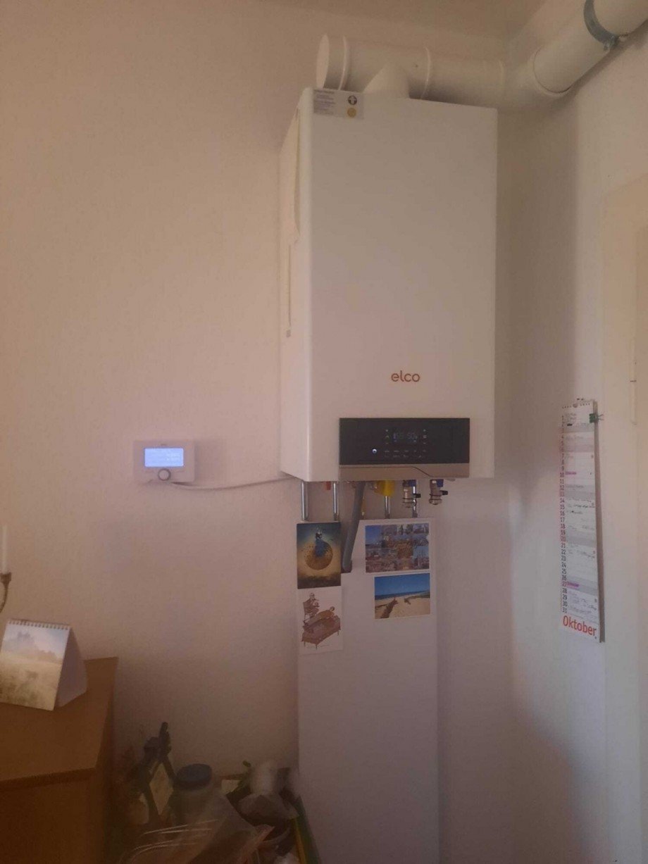 Gasetagenheizung Beispiel Wohn- / Gesch�ftshaus D�sseldorf-Benrath