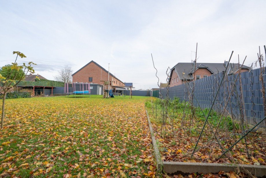 Garten Reihenendhaus Titz
